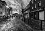 View Down Market Place, Macclesfield