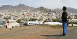 Cape Verde Islands man and town