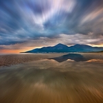 Dundrum Bay Sunset Reflection