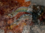 Santa María, N wall mural, Damnation, bicephalous sea devil