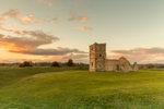 Knowlton Church Golden Hour, Dorset