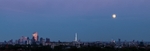 Strawberry Moon over London