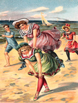 Victorian Beach Scene 33