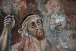 Upper cloister walk mural, detail