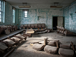 Abandoned Greystone Park Psychiatric Center | Theater Seats