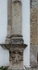La Natividad de Nuestra Señora, façade, left column