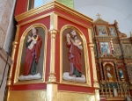 Los Tres Reyes, pulpit & high altar