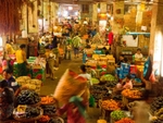 Rangoon food market