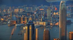 KMPAN-10 the IFC & Tsim Sha Tsui from the Peak - 2014