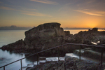 Sunrise at the Forty Foot, Sandycove.
