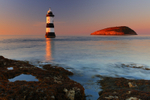 Penmon Point Lighthouse and Puffin Island, Anglesey