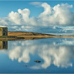 Reflected Cloud, Loch Scolpaig, North Uist