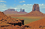 Mesa, Spires & Butte