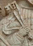 1Pilaster relief (left), St. Peter, detail