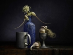 Old Allium Flowers