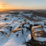 Curbar Edge First Snow