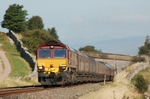 11.9.09 - 66048 6E64 Chalmerston - Drax, Greengates