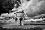 Chesterton Windmill Black & White