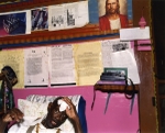 Reverend HD Dennis Overcome by Heat, Mississipp, 2005