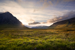 Sunset over Etive Mor