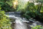 Weir And Fish Ladder