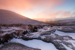 Winter Sunrise Over  the Mournes 1