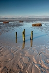 Sunset at Hest Bank Morecambe.