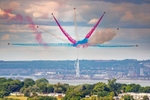 z4294 Red Arrows over the Solent