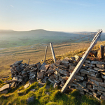 Ingleborough and Whernside Sunset