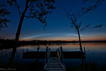 Noctilucent cloud arc at Loughmacrory