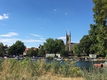 Hampton From Across The Thames