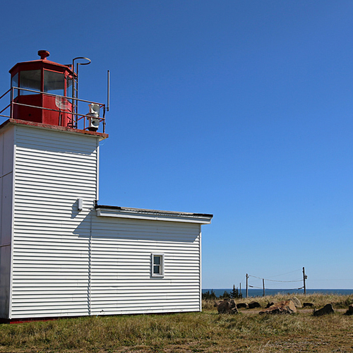 The Southwest Head Light on New Brunswick's Grand Manan Island.