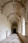 San Juan Bautista, cloister walk, barrel vault