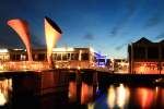 Bristol waterfront at night _B046