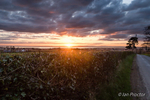 Dramatic Sunset over Lough Neagh