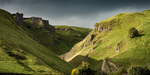 Looking up Winnats Pass