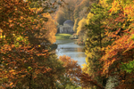 Stourhead gardens during autumn_005