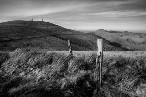Looking across towards Snaefell, Clagh Ouyr and North Barrule.