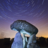 Startrails at Proleek Dolmen