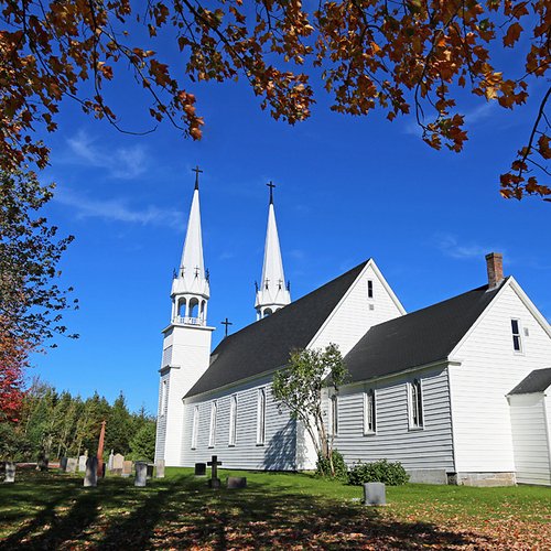 St. Margaret's Catholic Church is located within Northumberland County and along the western side of route 11.