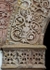 Façade portal, left pilaster impost & archivolt voussoir