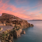 Sunrise at Dublin's Forty Foot