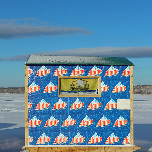 Alpine Chalet (NB Style) Renforth Ice Fishing Village New Brunswick Canada