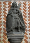 Freestanding column statue, St. Michael Archangel