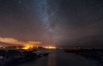 Milky way above Culdaff Bay