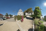 La Petanque et l'eglise, Clermont-Soubiran