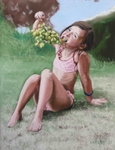 Sunshine and grapes