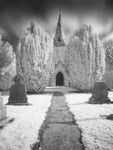 Otley Cemetery in Infrared #1