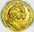 KING WILLIAM MARY 1694 HALF GOLD GUINEA XF45 £3475.00