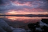 Winnisquam Winter Sunset 12 x 18